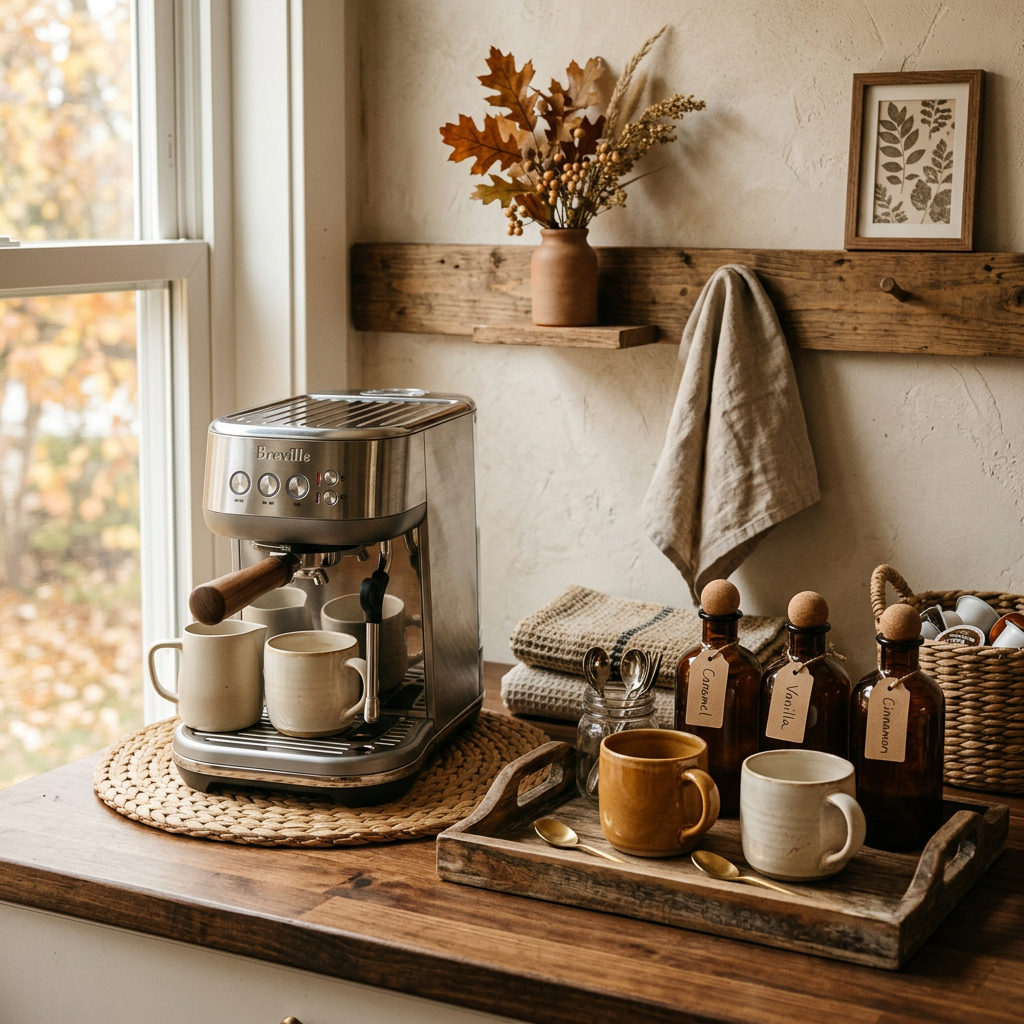 Cozy Fall Coffee Bar Ideas: How to Create a Warm & Inviting Coffee Corner