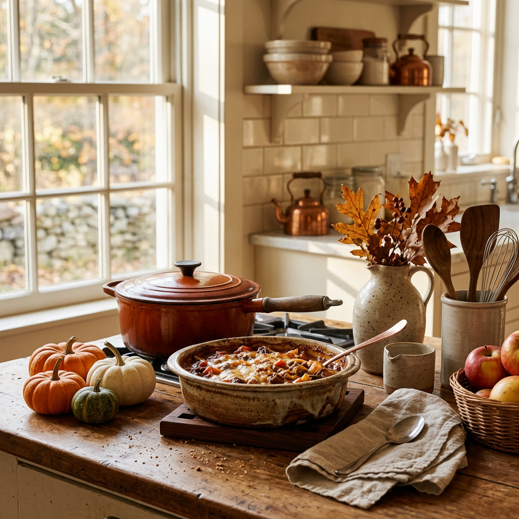 Cozy Fall Cooking Essentials for Easy Home-Cooked Meals